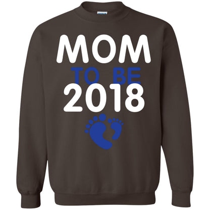 Pregnancy T-shirt Mom To Be 2018 Dark Chocolate