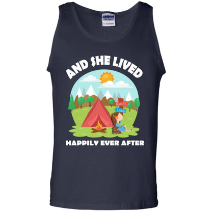 And She Lived Happily Ever After T-shirt Navy