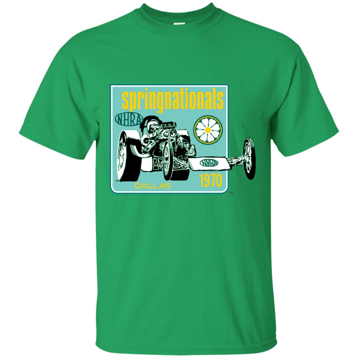 Nhra 1970 Springnationals Shirt Irish Green