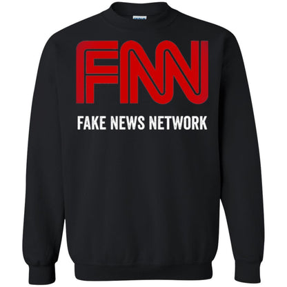 Anti Trump T-shirt Fnn The Fake News Network Black