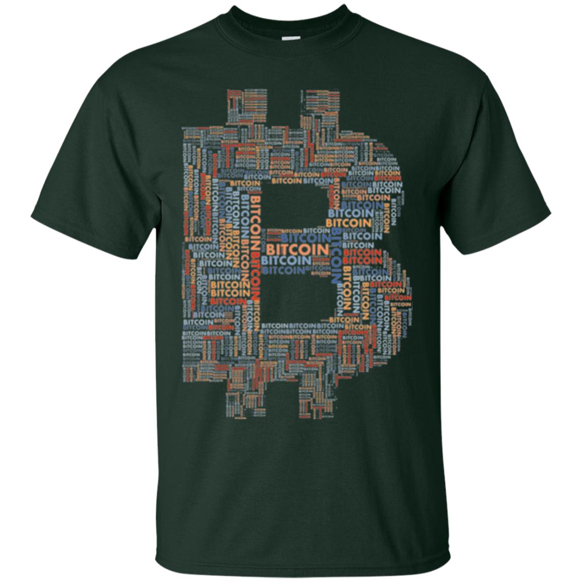 Bitcoin T-shirt Forest