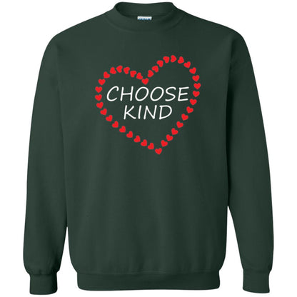 Choose Kind Heart Anti Bullying Shirt Forest Green