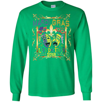 Fleur Symbol New Orleans Parade Mardi Gras T-shirt Irish Green