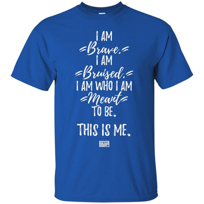 Brave This Is Me Proud Musical Theatre Performer T-shirt Royal