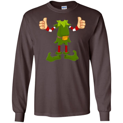 Chirstmas T-shirt Funny Elf Dark Chocolate
