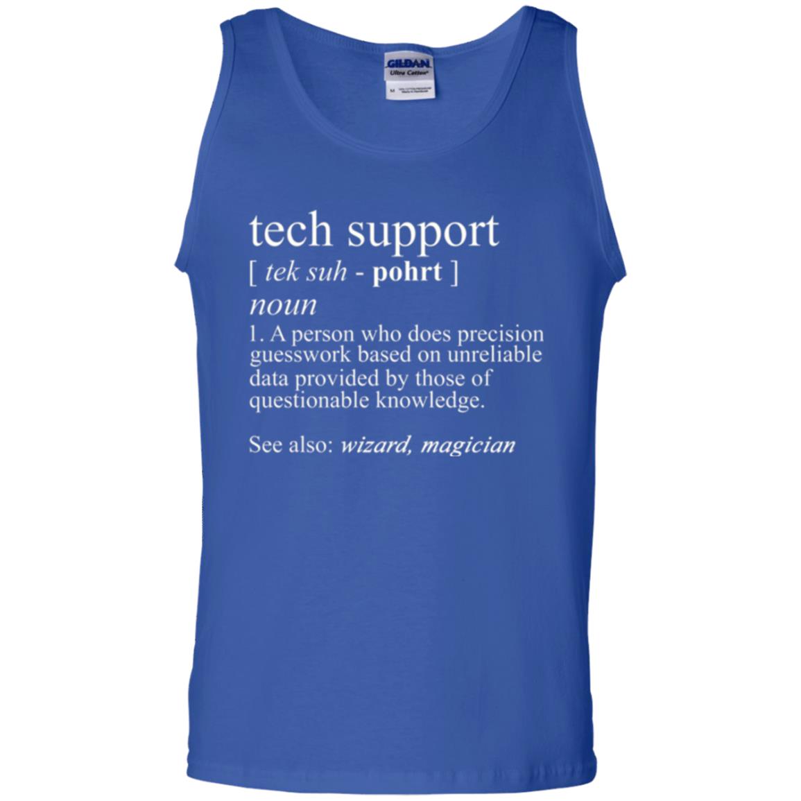 Tech Support T-shirt Royal
