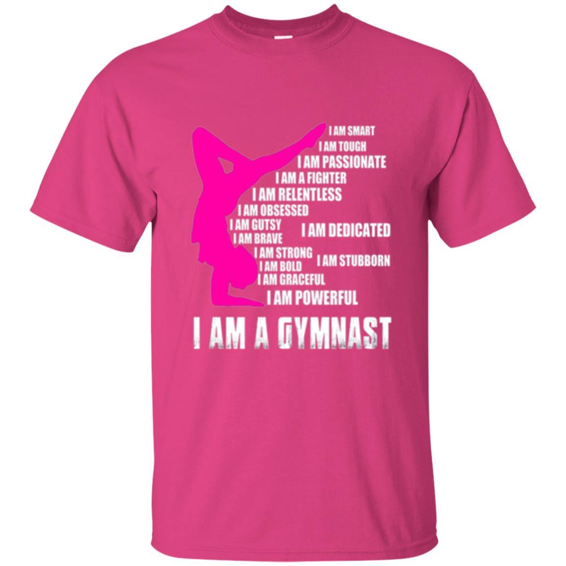 Gymnast T-shirt I Am A Gymnast Heliconia