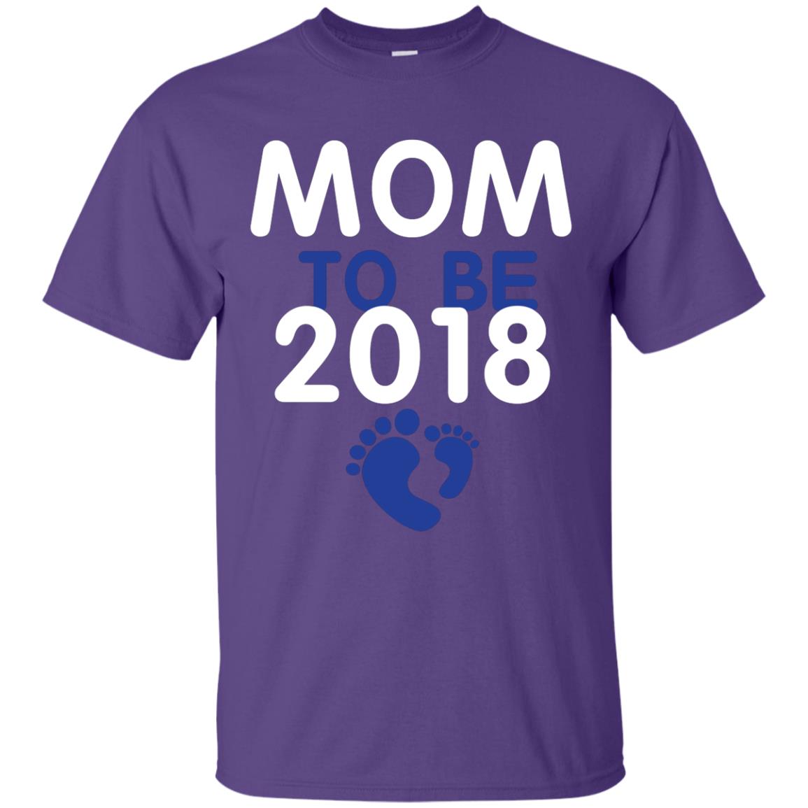 Pregnancy T-shirt Mom To Be 2018 Purple