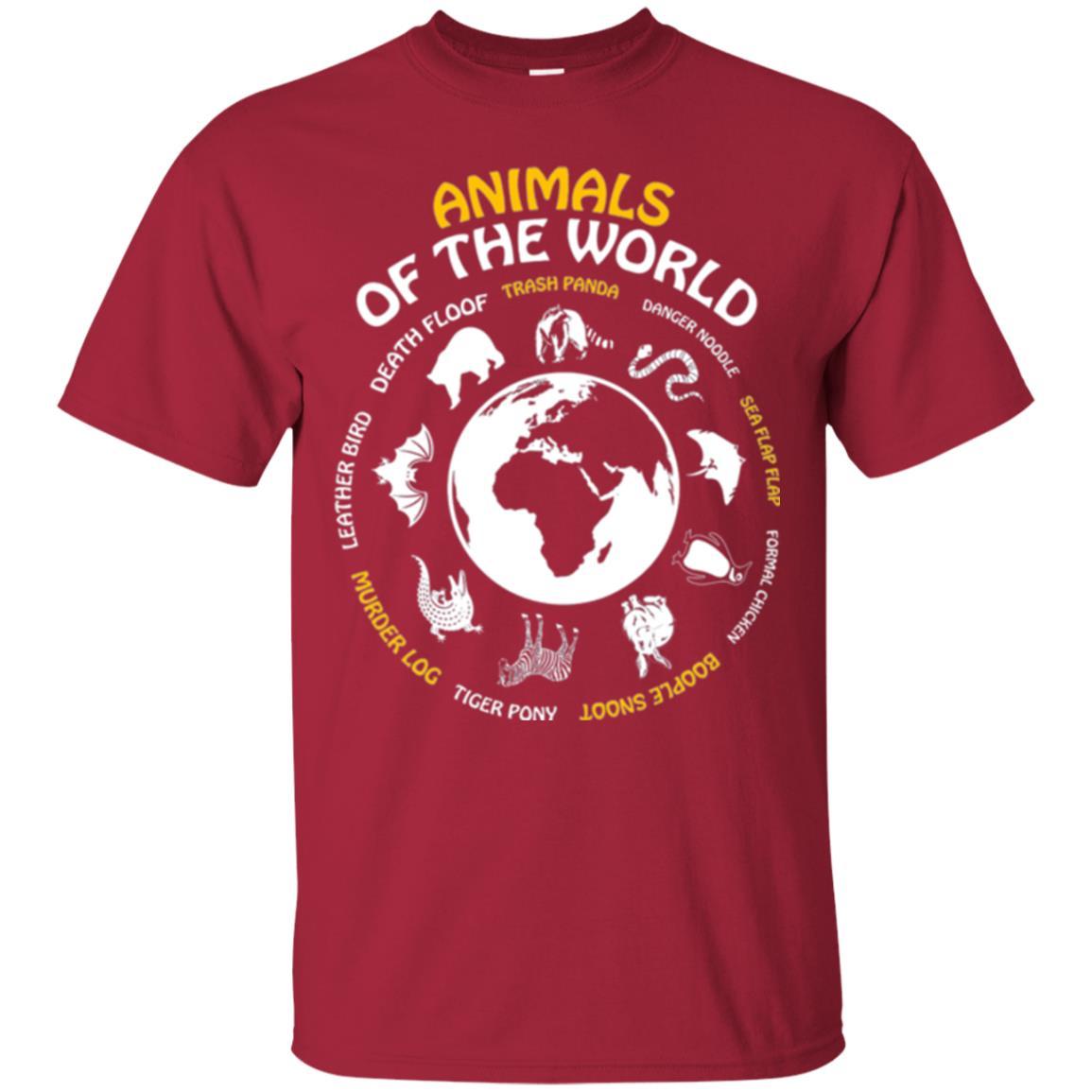 Animals Of The World T-shirt Cardinal