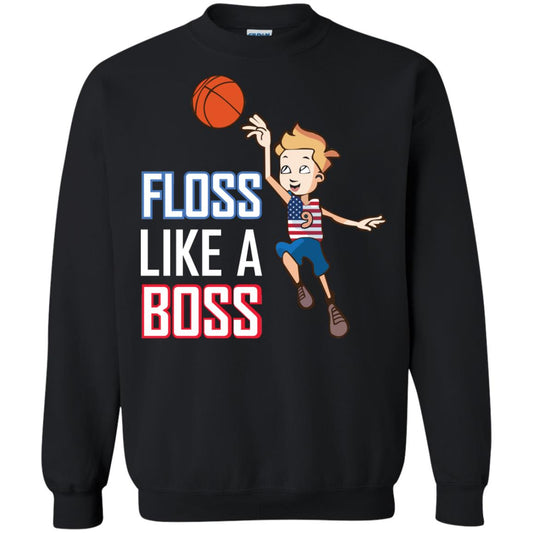 Floss Like A Boss Shirt For Basketball Players Black