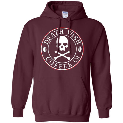 Death Wish Coffee Logo T-shirt Maroon