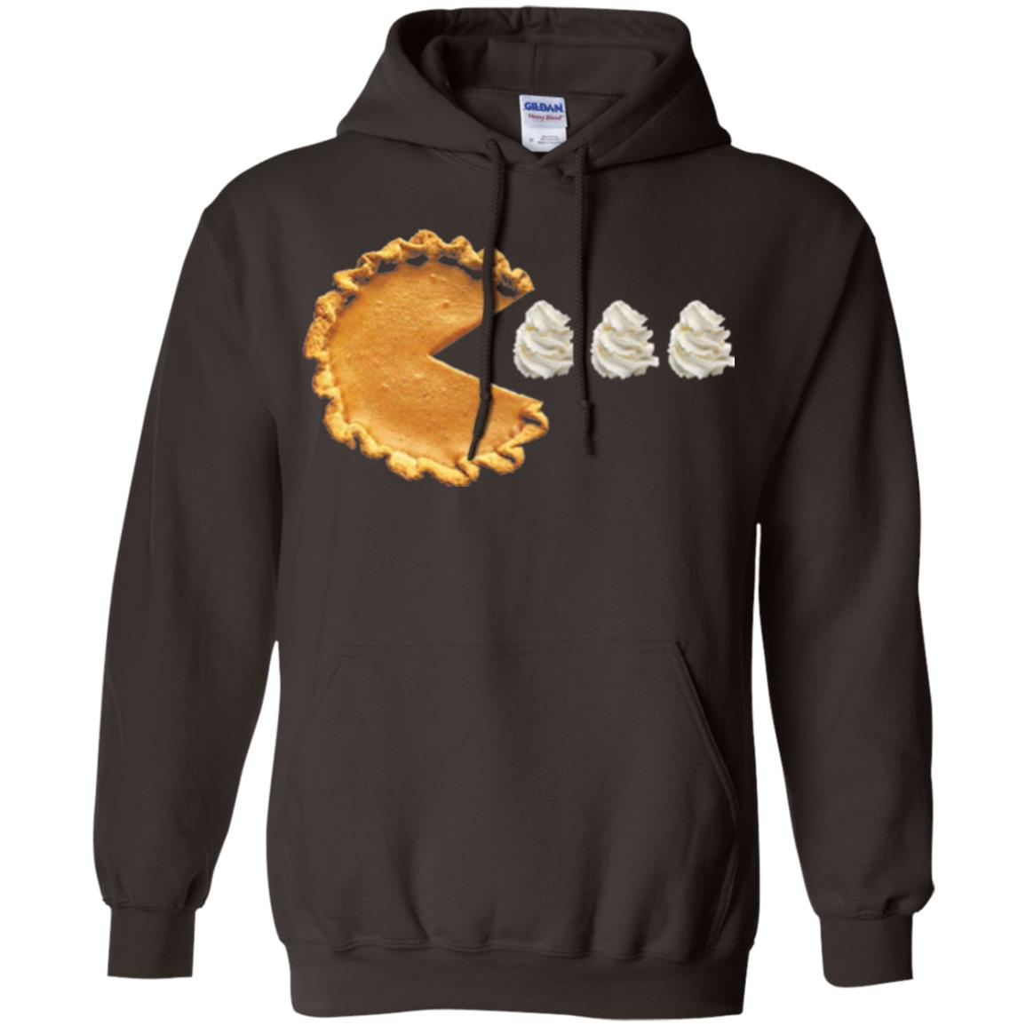 Pumpkin Pie Thanksgiving T-shirt Dark Chocolate