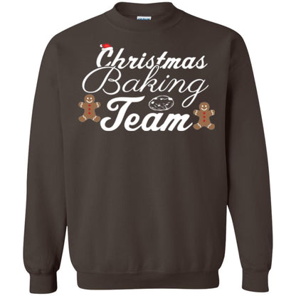 Baker T-shirt Christmas Baking Team Dark Chocolate