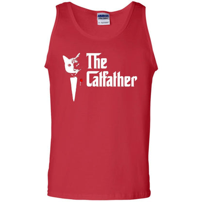 Daddy T-shirt The Catfather Red