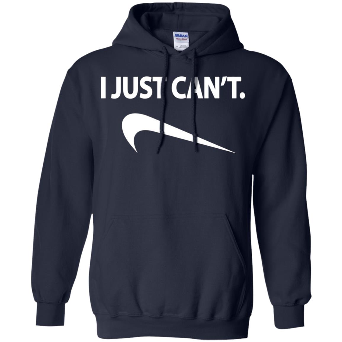 Funny I Just Cant Shirt Navy