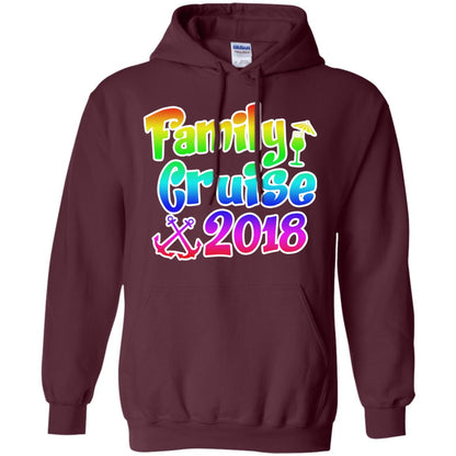 Family T-shirt Cruise 2018 Maroon