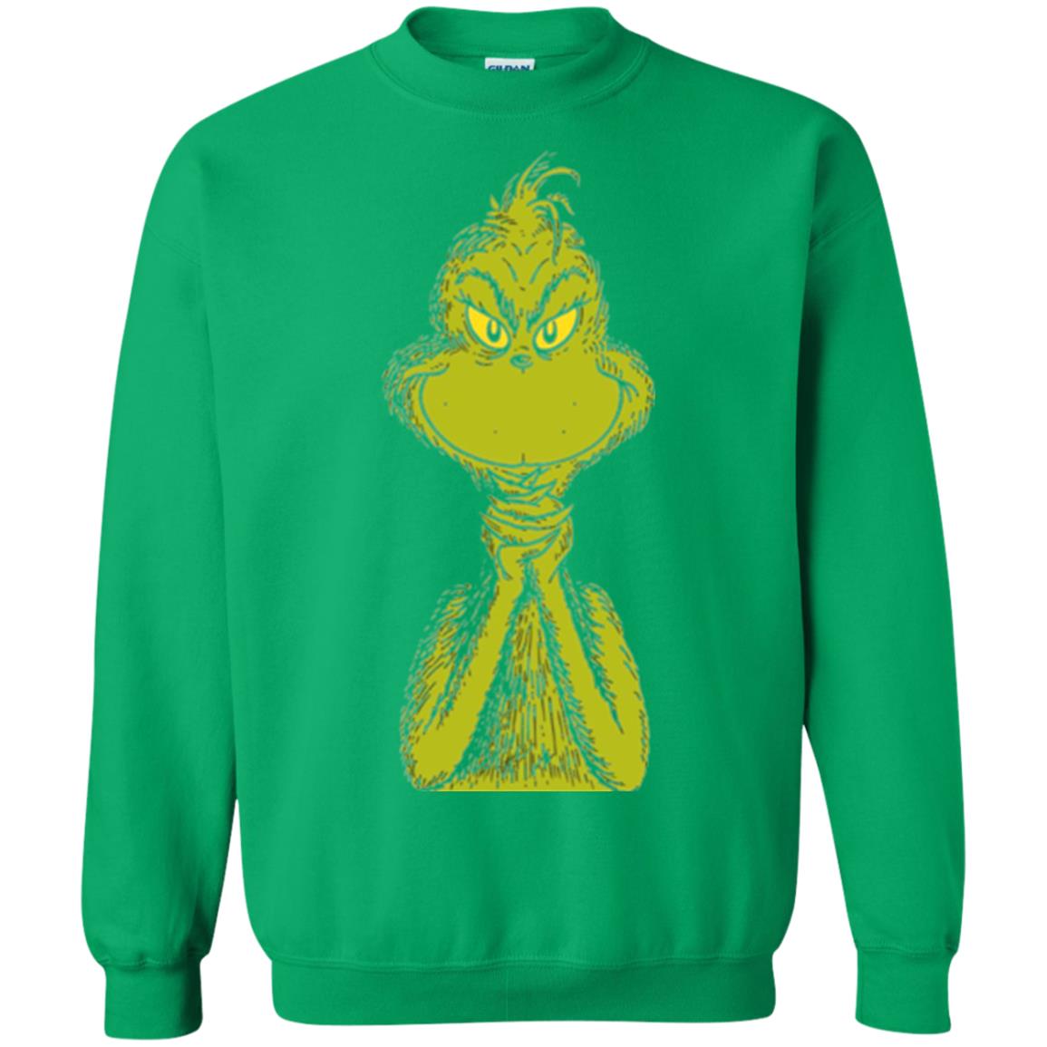 Dr. Seuss Classic Sly Grinch T-shirt Irish Green
