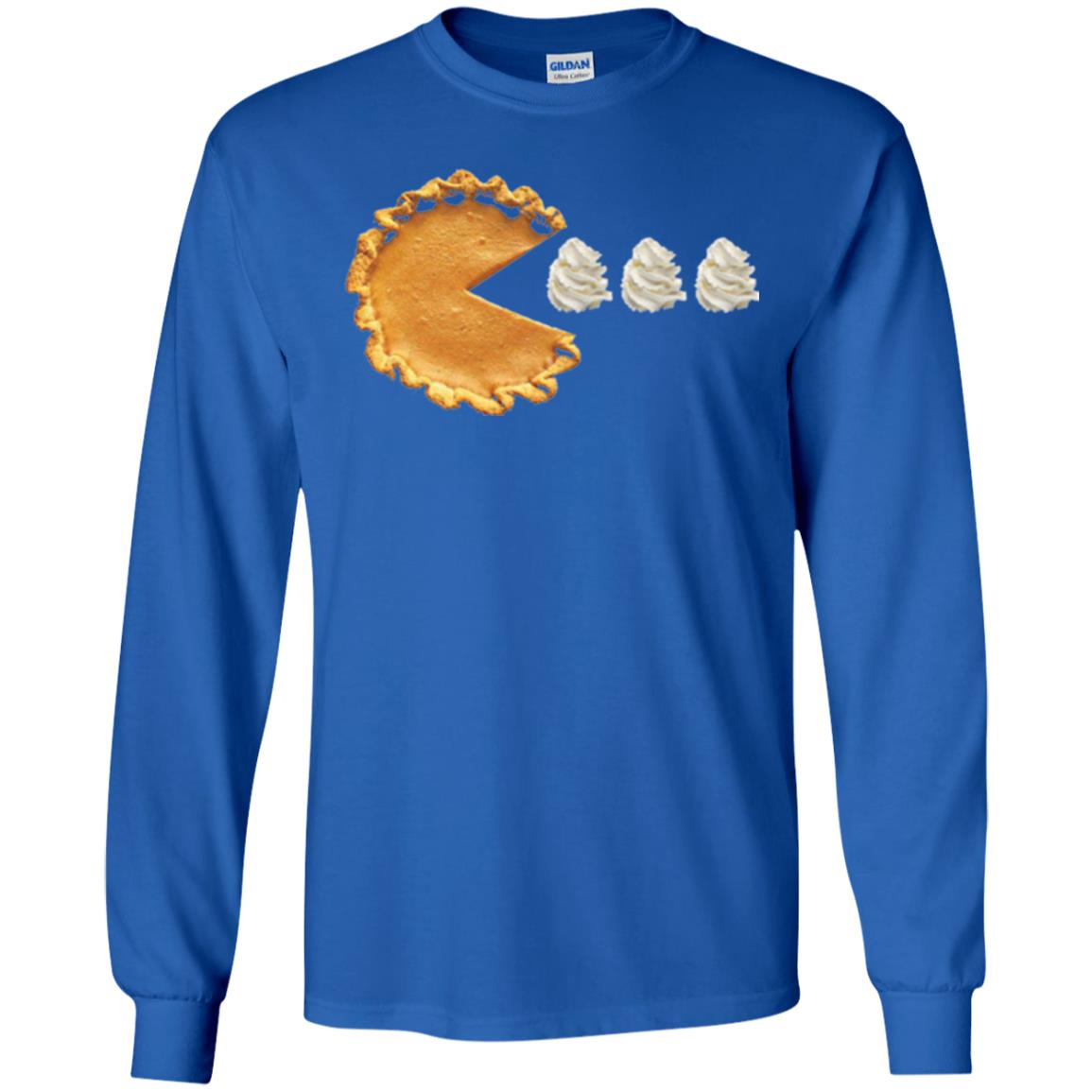 Pumpkin Pie Thanksgiving T-shirt Royal