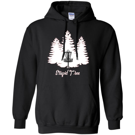 Disc Golf T-shirt Stupid Tree Black