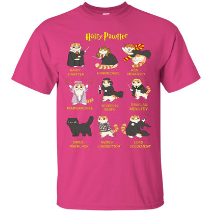 Hairy Pawtter Harry Potter Fan T-shirt Heliconia