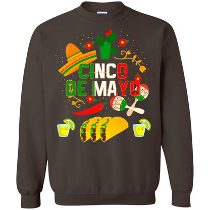 Fiesta Cinco De Mayo T-shirt Cinco De Mayo Dark Chocolate