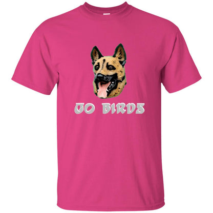 Dog Lover T-shirt Go Birds Underdog T-shirt Heliconia