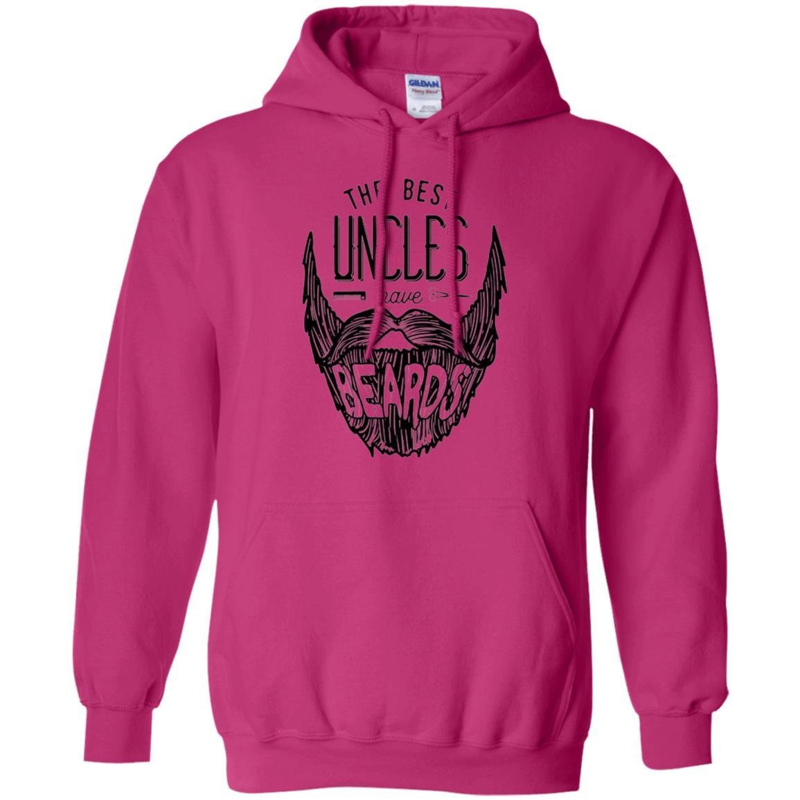 Funny Uncle T-shirt The Best Uncles Have Beards Heliconia