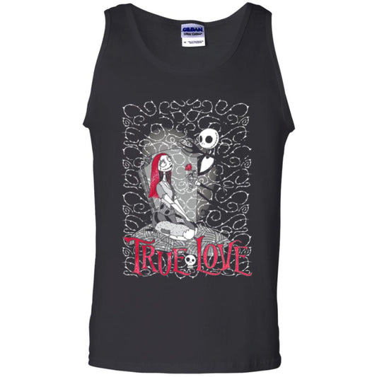 Disney Nightmare Before Christmas True Love Halloween T-shirt Black