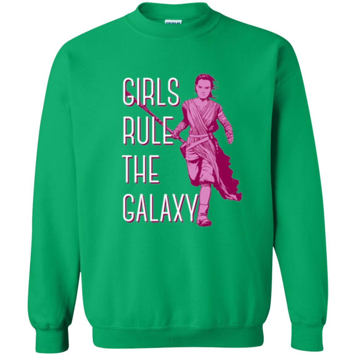 Film T-shirt Girls Rule The Galaxy T-shirt Irish Green