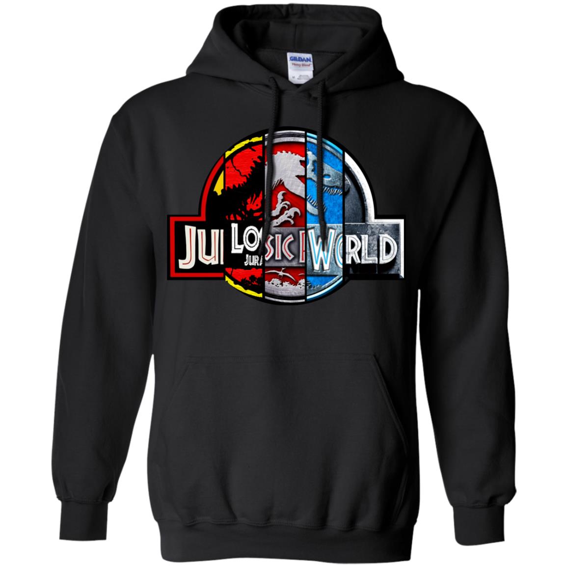 Jurassic World Movie Fan ShirtG185 Gildan Pullover Hoodie 8 oz.
