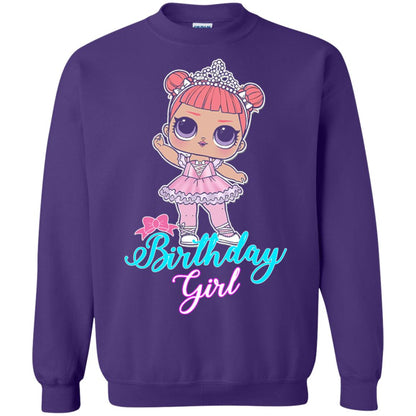 Doll Birthday Girl #squadgoals T-shirt Purple