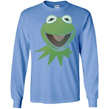 Muppets Kermit The Frog Face T-shirt Carolina Blue
