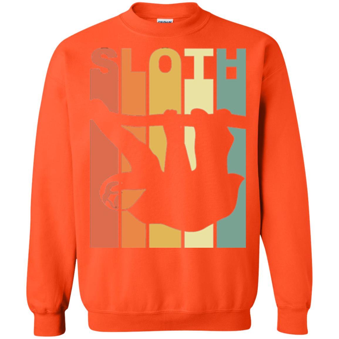 Vintage Sloth T-shirt Orange