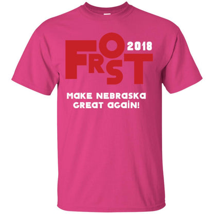 Frost 2018 Make Nebraska Great Again T-shirt Heliconia