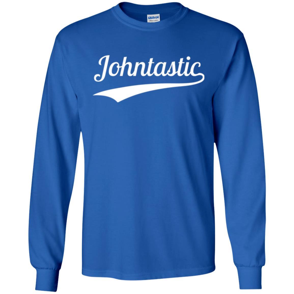 Funny John T-shirt Johntastic Royal