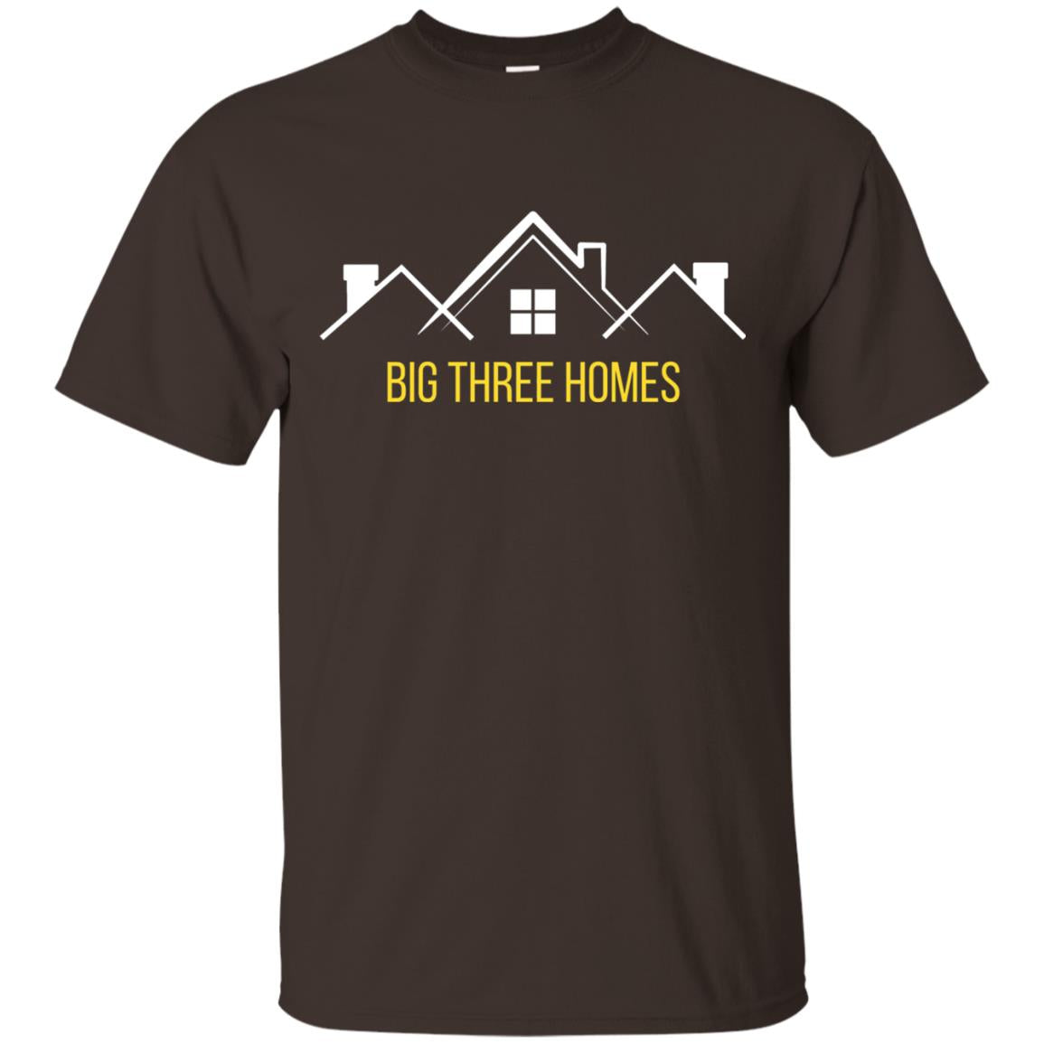 Big Three Homes Big Three Is Us Kevin Kate Randall T-shirt Dark Chocolate