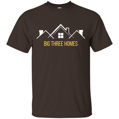 Big Three Homes Big Three Is Us Kevin Kate Randall T-shirt Dark Chocolate