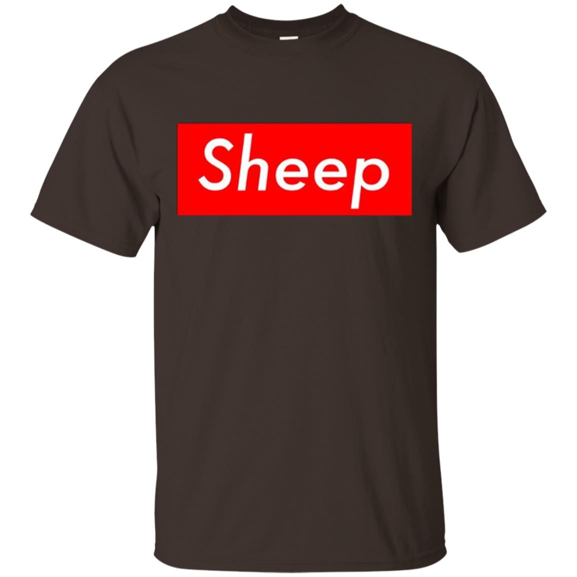 Sheep Box Logo Hype T-shirt Dark Chocolate