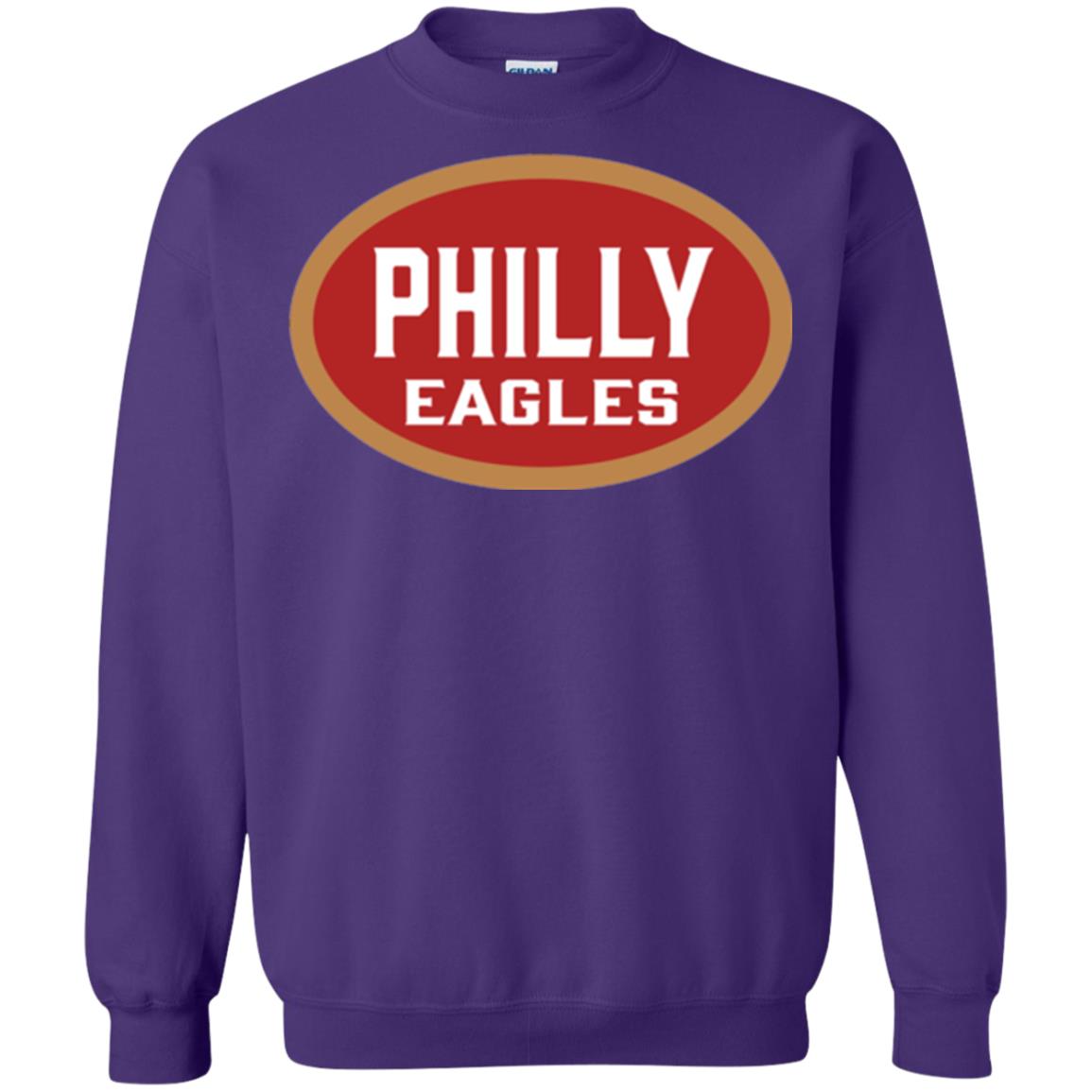 Football T-shirt Philly Eagles Purple