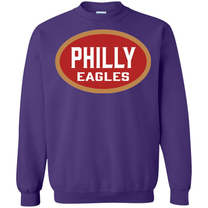 Football T-shirt Philly Eagles Purple