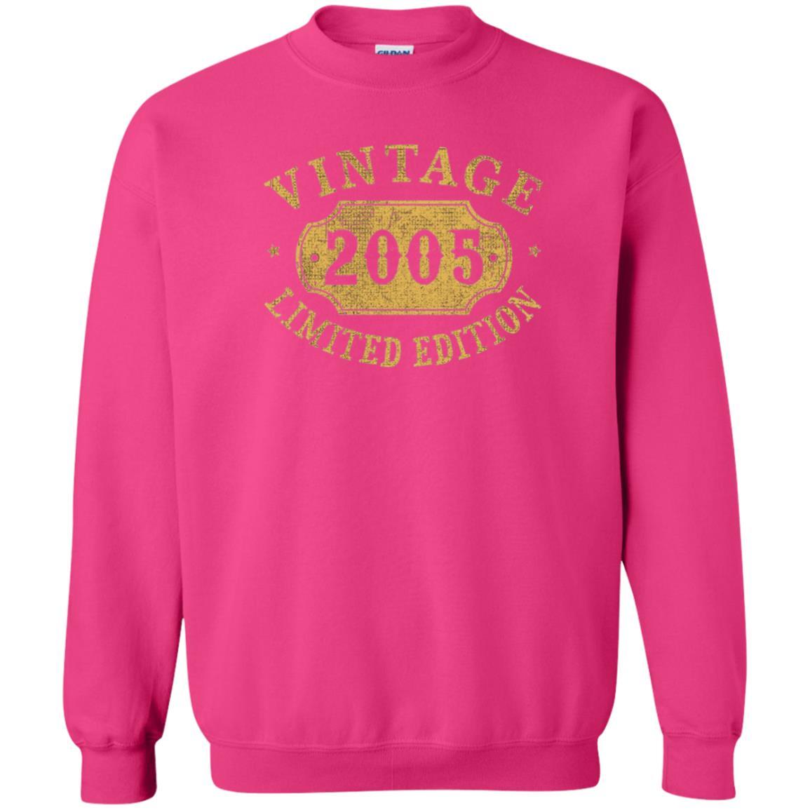 Brithday T-shirt Vintage 2005 Limited Edition Heliconia