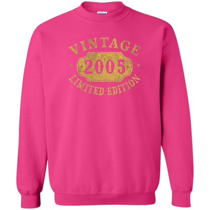 Brithday T-shirt Vintage 2005 Limited Edition Heliconia