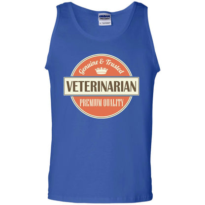 Veterinarian T-shirt Genuine And Trusted Permium Quality Royal