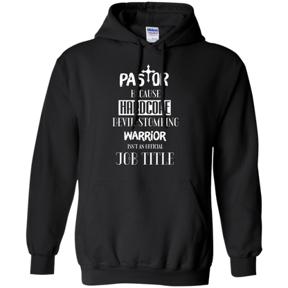 Pastor Because Hardcore Devil Stomping T-shirt Black