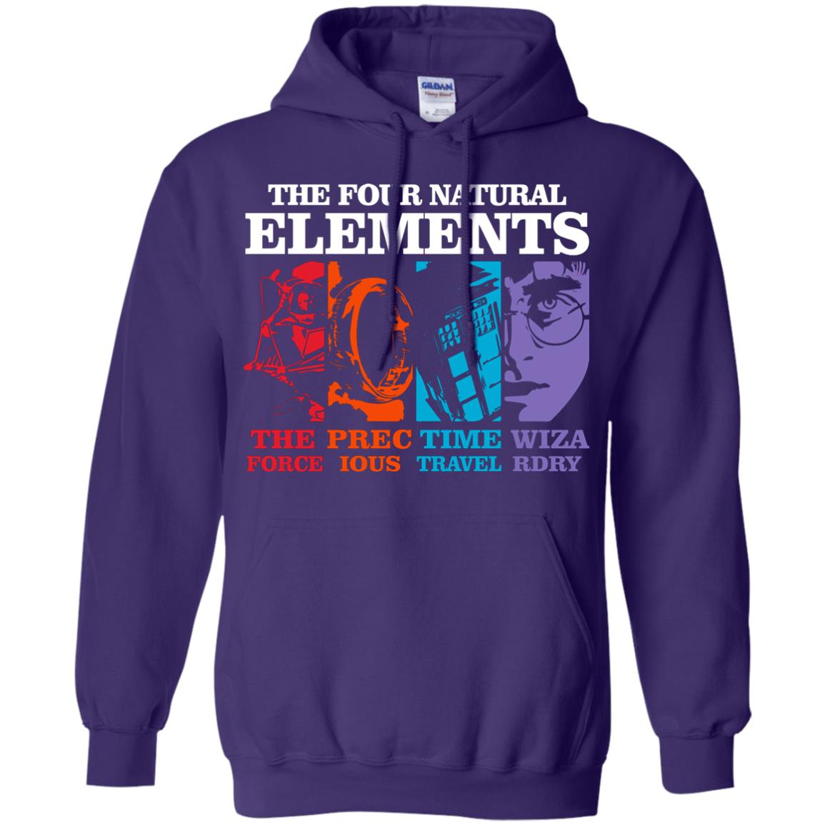 The Four Natural Elements The Force Precious Time Travel Wizardry Purple