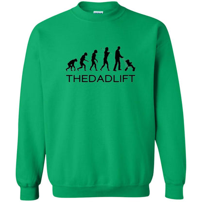 The Evolution Of Man T-shirt Thedadlift Irish Green
