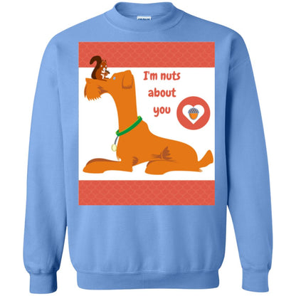 I_m Nuts About You T-shirt Carolina Blue
