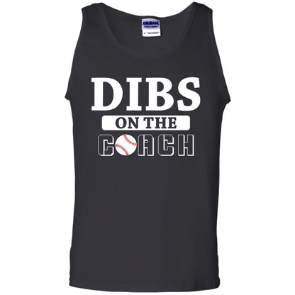 Dibs On The Coach Baseball T-shirt Black