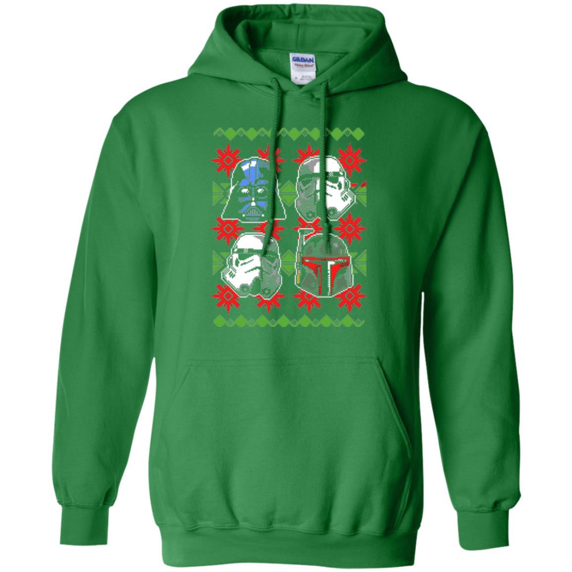 Film T-shirt Christmas Sweater Empire Helmets Irish Green