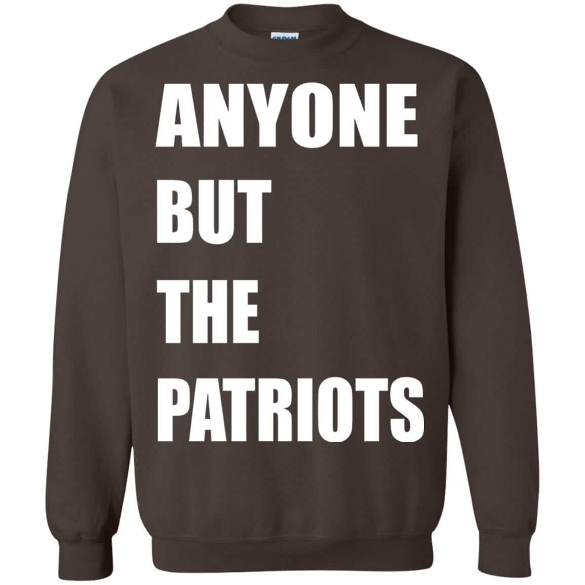 Anyone But The Patriots T-shirt Dark Chocolate